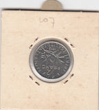 S12-G19-0497 Frankrijk 1/2 franc 1975  VF KM931.1