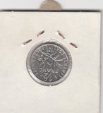 S12-G19-0501 Frankrijk 1/2 franc 1983  VF KM931.1