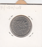 S12-G19-0527 Frankrijk 1 franc 1961  VF KM925.1