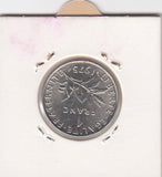 S12-G19-0540 Frankrijk 1 franc 1975  XF/UNC KM925.1