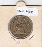 S12-G19-0546 Frankrijk 2 francs 1923  VF KM877