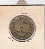 S12-G19-0546 Frankrijk 2 francs 1923  VF KM877
