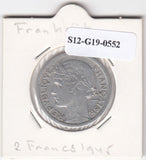 S12-G19-0552 Frankrijk 2 francs 1945  VF KM886a