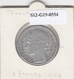 S12-G19-0554 Frankrijk 2 francs 1947  VF KM886a