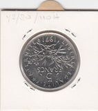 S12-G19-0575 Frankrijk 5 francs 1971  VF KM926a1