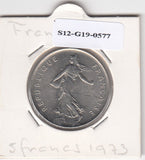 S12-G19-0577 Frankrijk 5 francs 1973  XF KM926a1