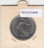 S12-G19-0596 Frankrijk 5 francs 1987  XF KM926a1