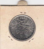 S12-G19-0596 Frankrijk 5 francs 1987  XF KM926a1