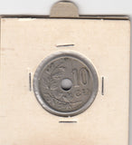 S12-G21-0085 Belgium 10 centimes 1927  VF KM# 85 Waals