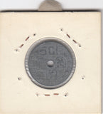 S12-G21-0103 Belgium 10 centimes 1943  VF KM# 126 Vlaams