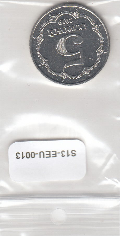 S13-EEU-0013-M07 Tajikistan 5 Somoni UNC 2019 KM58
