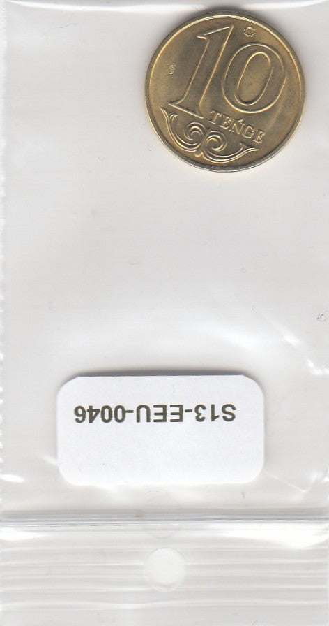 S13-EEU-0046-M01 Kazakhstan 10 Tenge UNC 2019 KM461 QUB