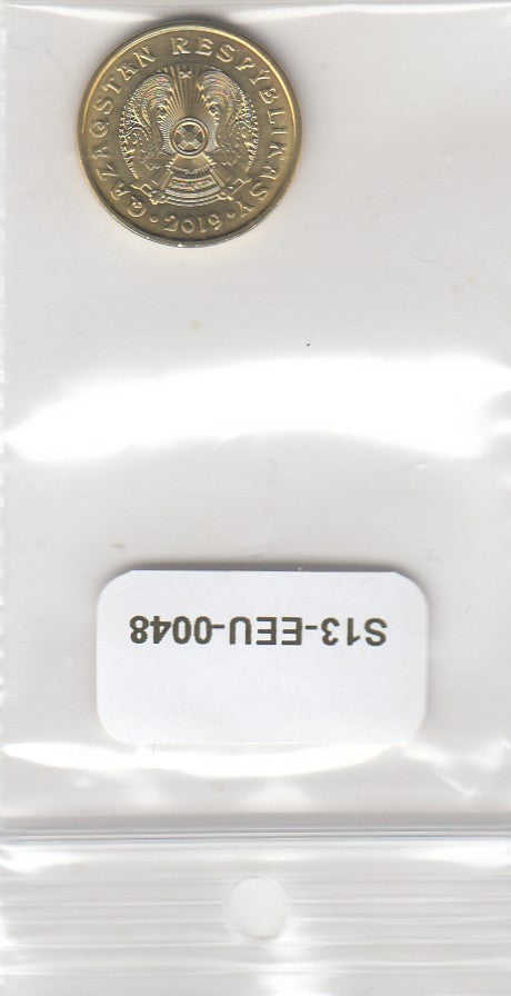 S13-EEU-0048-M01 Kazakhstan 5 Tenge UNC 2019 KM460
