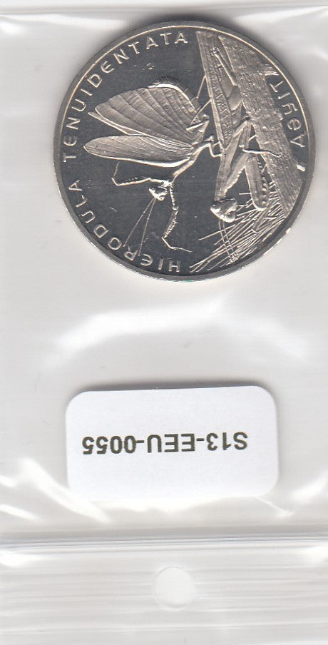 S13-EEU-0055-M13 Kazakhstan 50 tenge UNC 2012 KM373   Praying Mantis