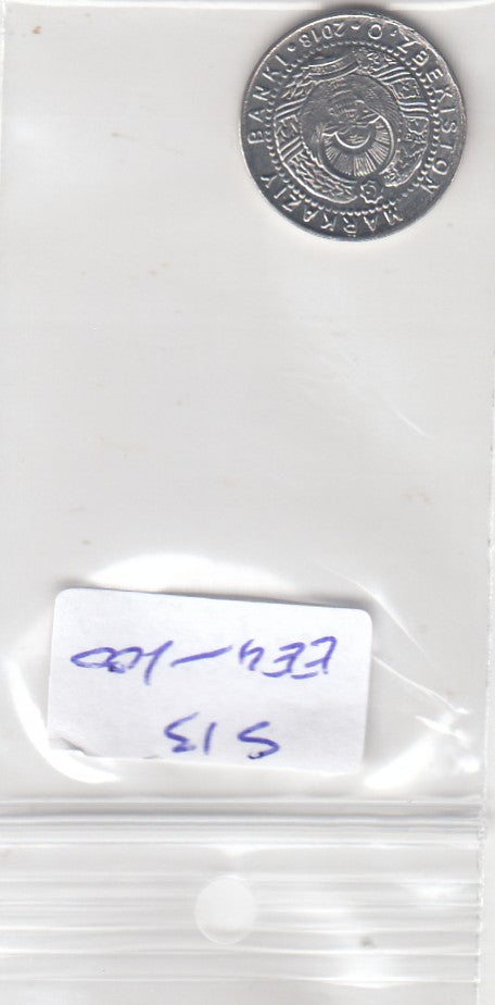 S13-EEU-0100-M03 Uzbekistan 50 So'm UNC 2018 KM36