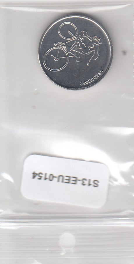 S13-EEU-0154-M02 Transnistria 1 Rouble UNC 2023 KM512  Cycling