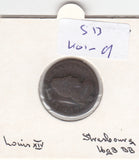 S13-K01-0009 Frankrijk 2 Deniers ZFR- 1698   BB