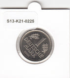 S13-K21-0225 Germany 1 Mark UNC 2000 KM110 F