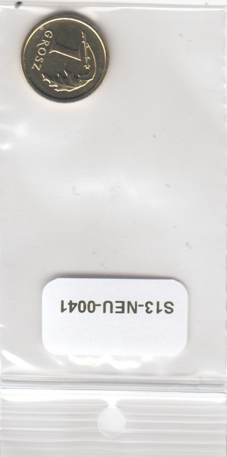 S13-NEU-0041-M98 Poland 1 Grosz UNC 2014 Y923   Magn