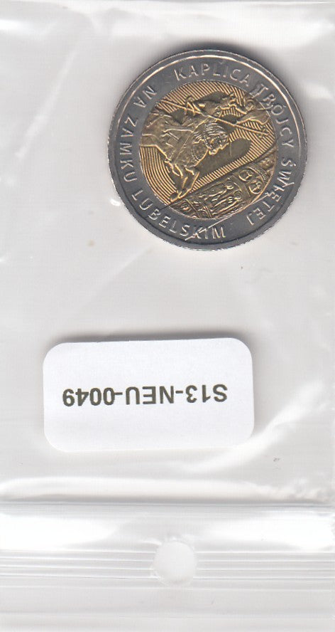 S13-NEU-0049-M13 Poland 5 Zlotych UNC 2017 Y975   Holy Trinity Chapel at Lublin Castle