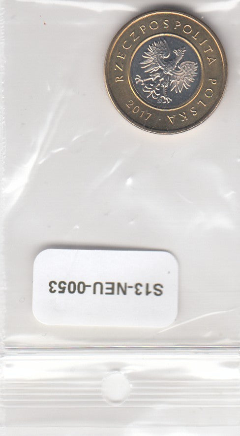 S13-NEU-0053-M06 Poland 2 Zlotych UNC 2017 Y283