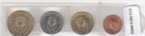 S13-NEU-9003-M01 Latvia Set 4 UNC Coins UNC