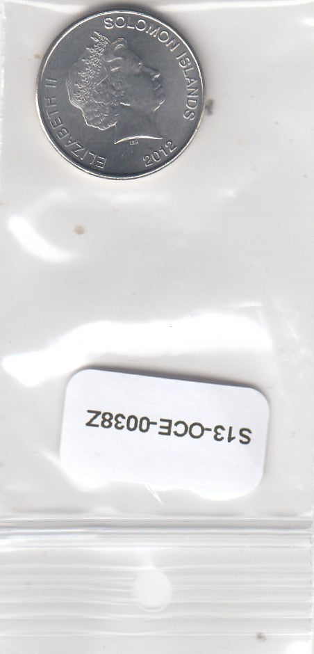 S13-OCE-0038Z-M04 Solomon Islands 50 Cents UNC 2012     KM237
