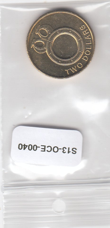 S13-OCE-0040-M01 Solomon Islands 2 Dollar UNC 2012     KM239
