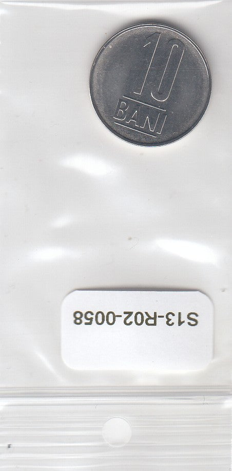 S13-R02-0058-M01 Romania 10  Bani UNC 2011 KM191