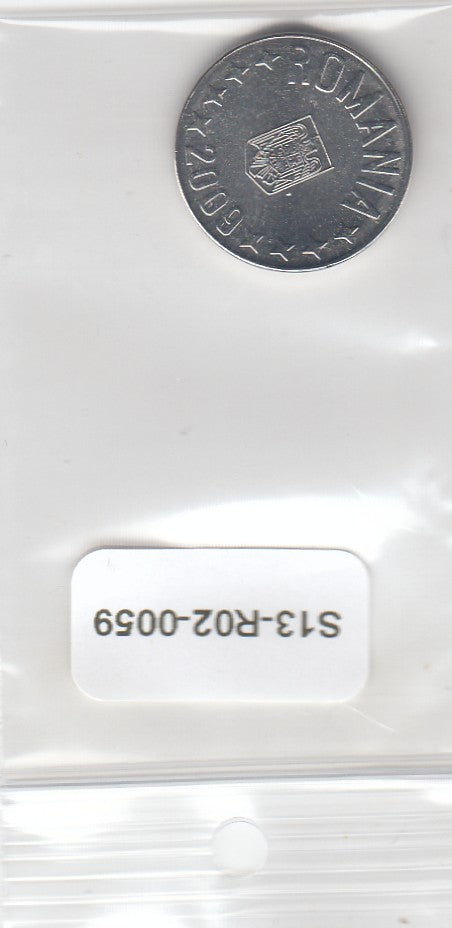 S13-R02-0059-M43 Romania 10  Bani UNC 2009 KM191