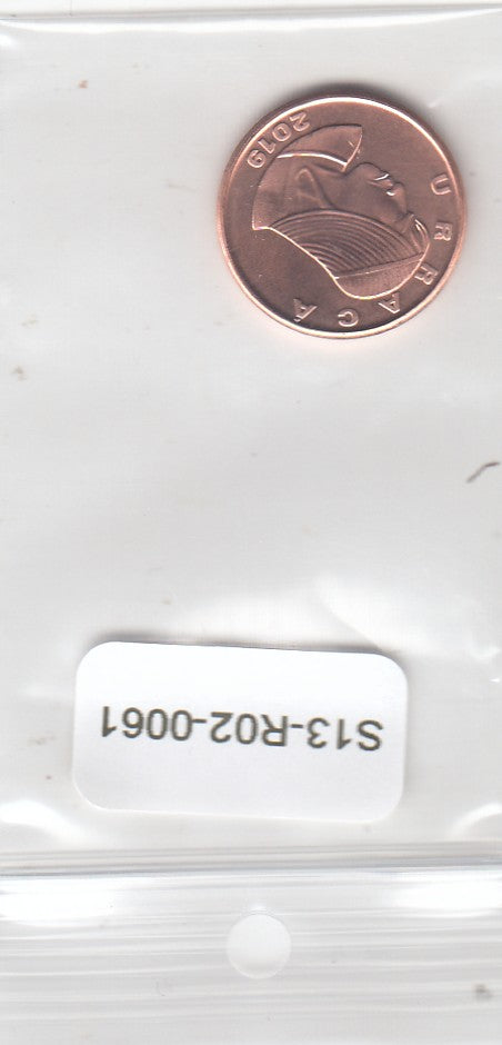 S13-R02-0061-M23 Panama 1 Centesimo UNC 2019 KM125