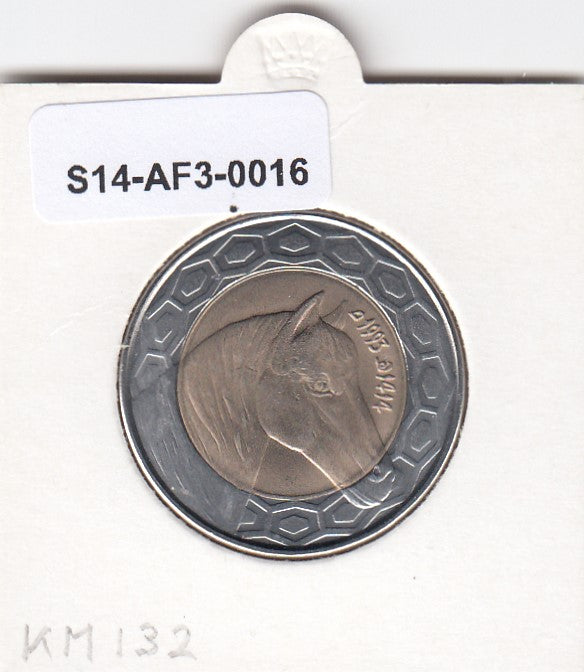 S14-AF3-0016 Algerije 100 DINARS MS65 1993 KM132