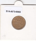 S14-AF3-0069 Zuid Afica 20 cent XF 2001 KM225