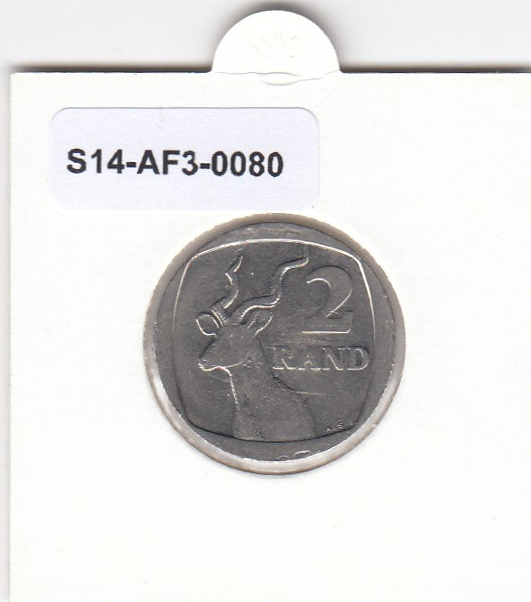 S14-AF3-0080 Zuid Afica 2 rand 0.7 1999 KM165