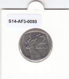 S14-AF3-0080 Zuid Afica 2 rand 0.7 1999 KM165