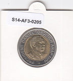 S14-AF3-0205 Kenia 20 SHILLING MS60 1998 KM32