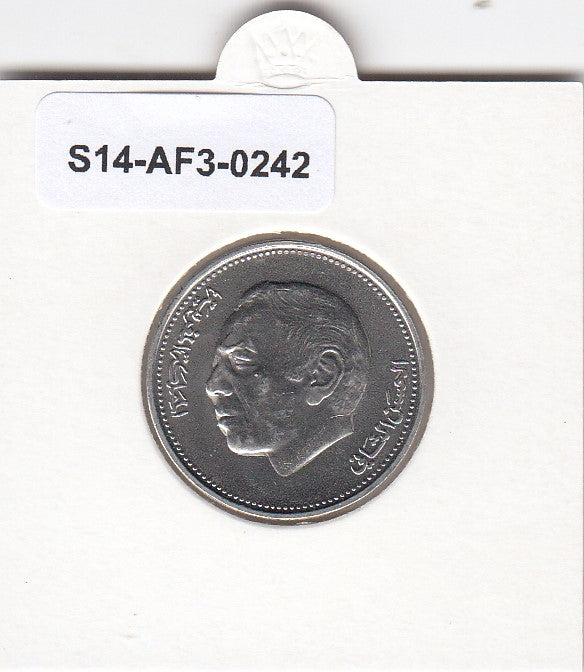 S14-AF3-0242 Morocco 1 Dinar MS65 1987 Y88