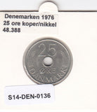 S14-DEN-0136 Denmark 25 Ore 1976  UNC KM# 861