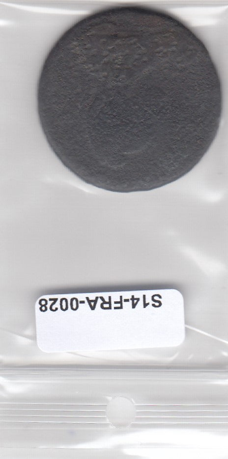 S14-FRA-0028 Frankrijk 1 decime VG 1799   W l'an 8