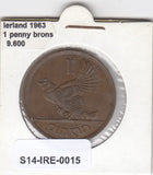S14-IRE-0015 Ierland 1 penny 1963  ZF KM# 11