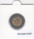 S14-SA1-0167 Mexico 2 Pesos 1998  MS65 km604