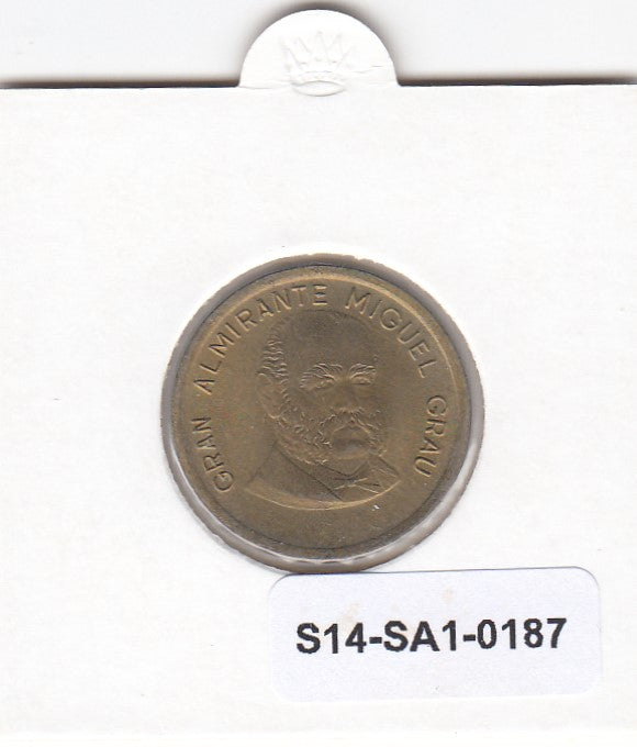 S14-SA1-0187 Peru 50 centimos 1988  MS65 km295