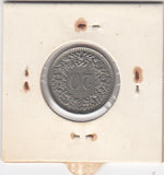 S14-SWI-0320 Switzerland 20 rappen 1960  VF KM# 29a