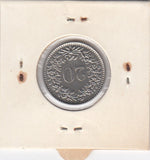 S14-SWI-0333 Switzerland 20 rappen 1967  VF KM# 29a