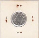 S14-SWI-0431 Switzerland 5 rappen 1959  XF KM# 26