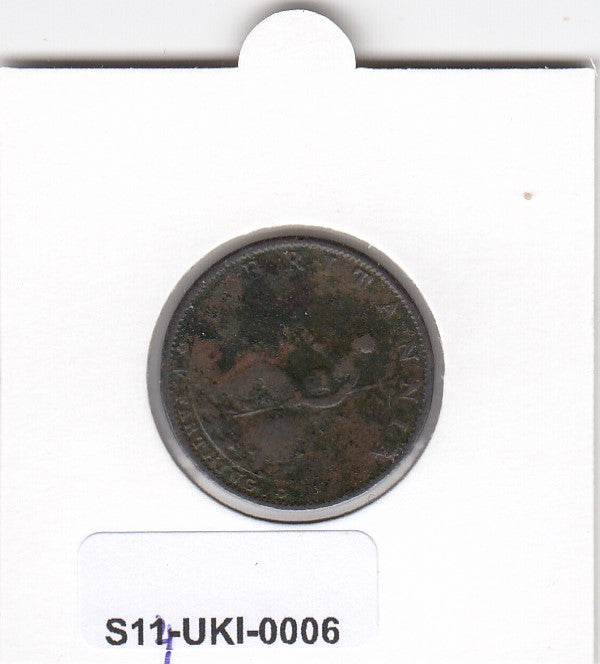 S14-UKI-0006 Great Britain 1 farthing 1799   VF KM646