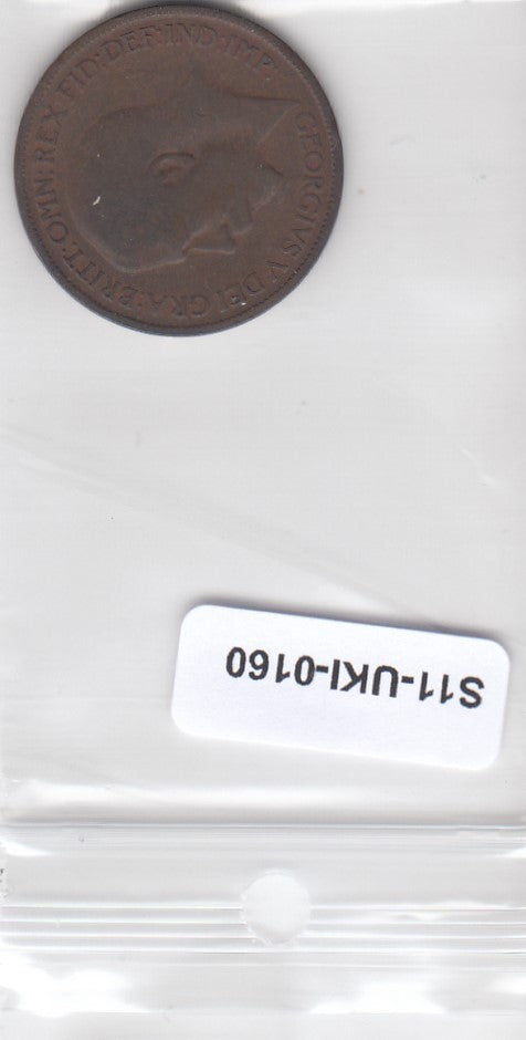 S14-UKI-0160 Great Britain 1/2 penny 1922  FI KM809