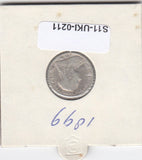S14-UKI-0211 United Kingdom 3 pence 1899 zilver FI/VF KM 777