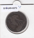 S14-UKI-0273 Verenigd Koninkrijk 1 penny 1901  VF+ KM# 790