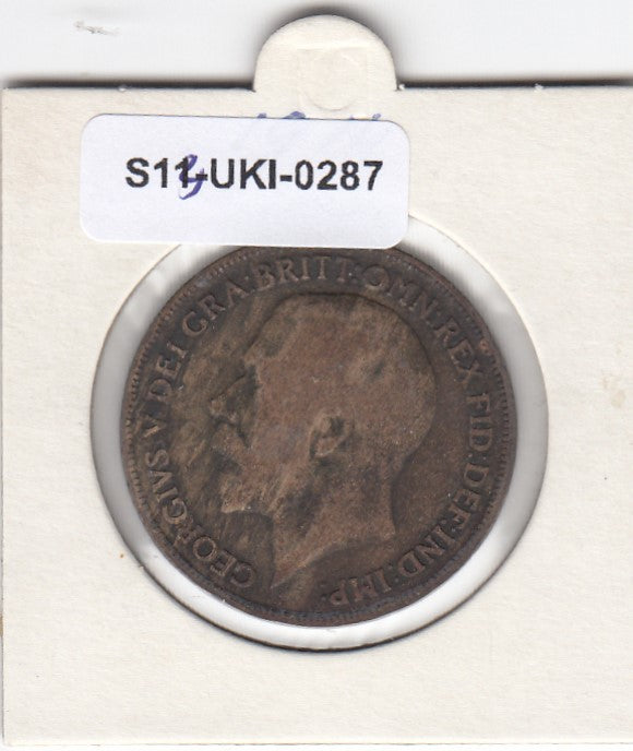 S14-UKI-0287 Verenigd Koninkrijk 1 penny 1914  VF KM# 810
